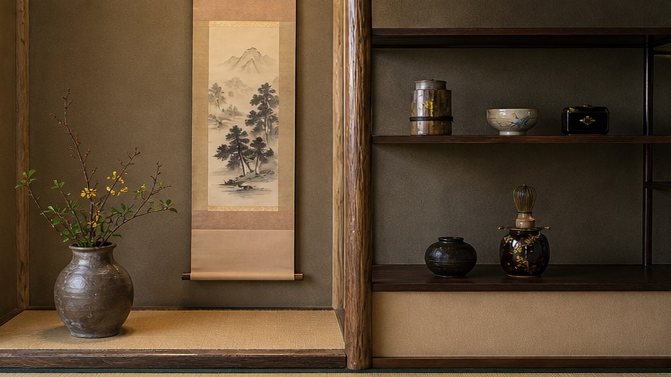 掛軸・花入・棚物の買取イメージ